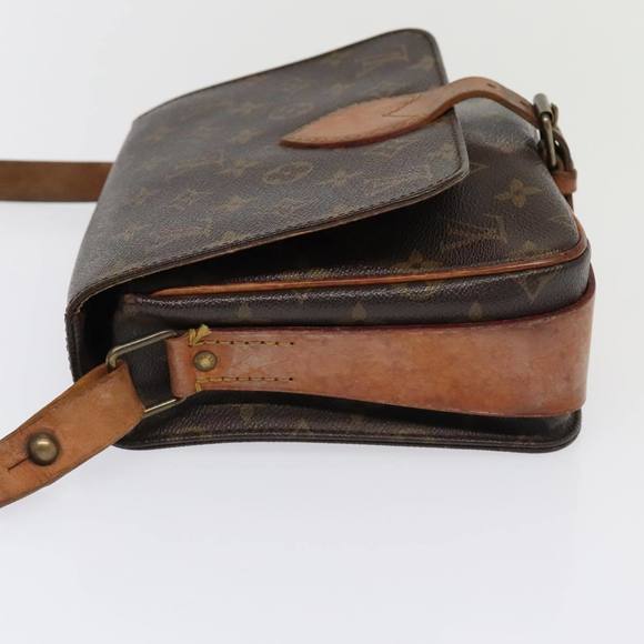 LOUIS VUITTON Monogram Cartouchiere MM Shoulder Bag M51253 LV Auth 94868 - Picture 4 of 16